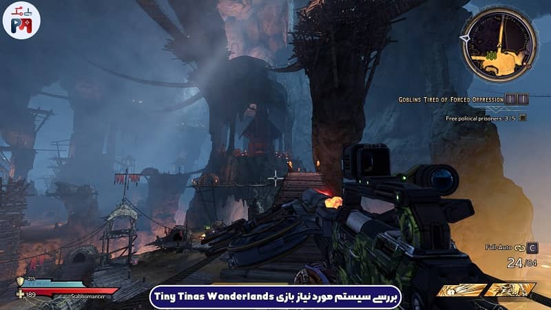 تصویر جالب از کیفیت گرافیکی جذاب بازی Tiny Tina's Wonderlands